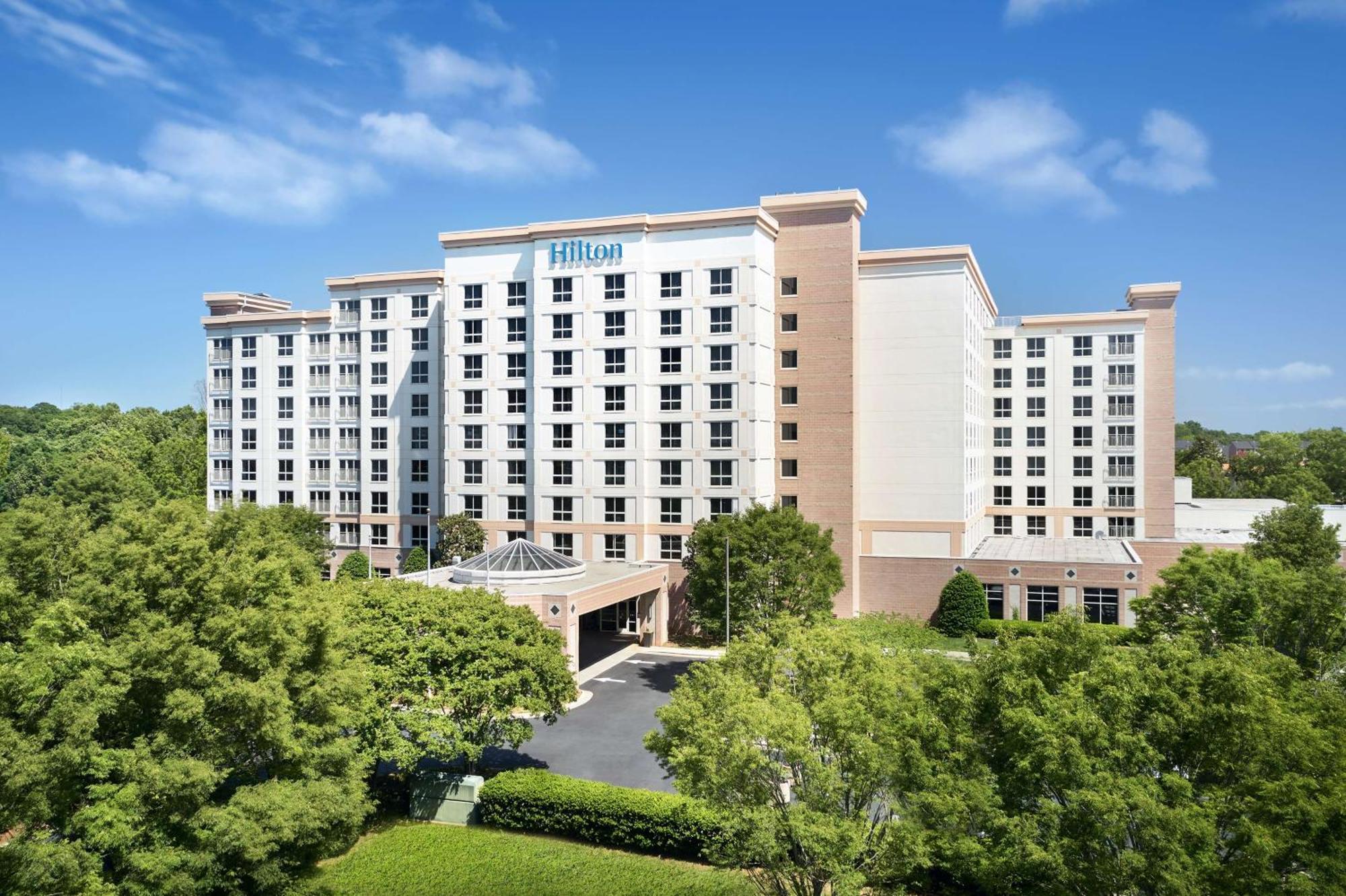 Hilton Charlotte Airport Hotel Exterior foto